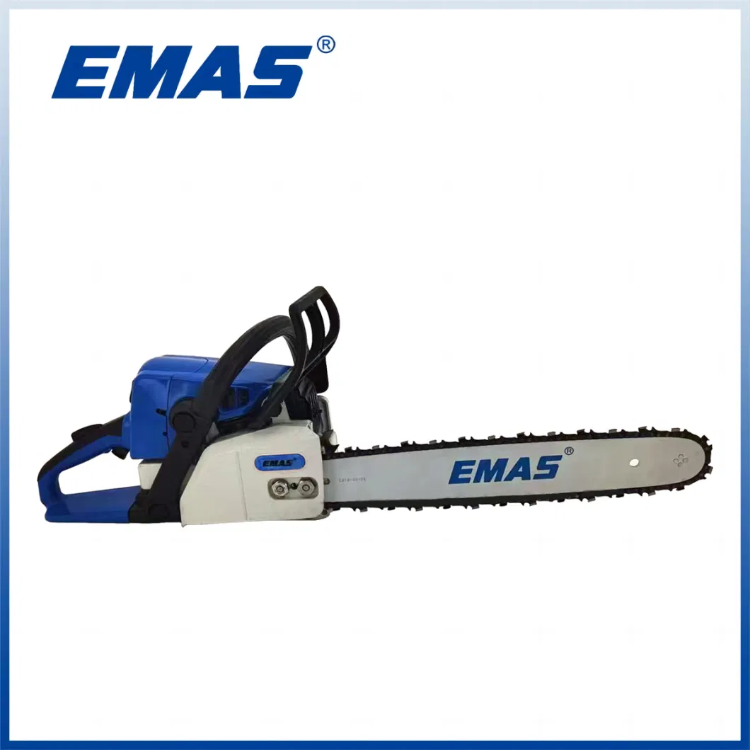 Emas Hot Sale Small Home Use Gasoline Chainsaw 45.5cc Ms250