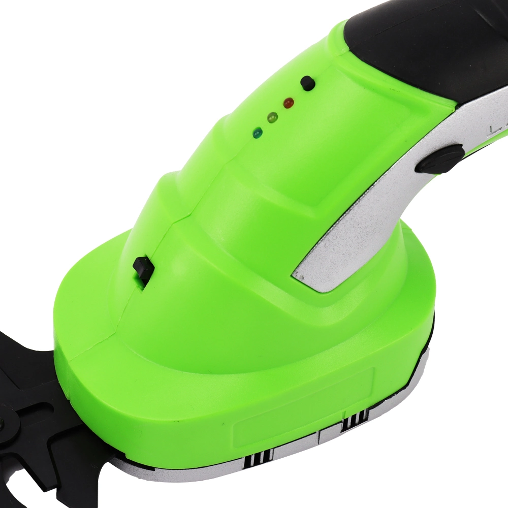 Cordless Hedge Trimmer Electric Hand Held Grass Shear Shrubbery Clipper 7.2V Electric Grass Cutter Rechargeable Battery