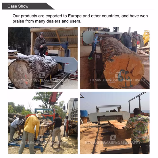 New Design Horizontal Woodworking Bandsaw Portable Chainsaw Mill